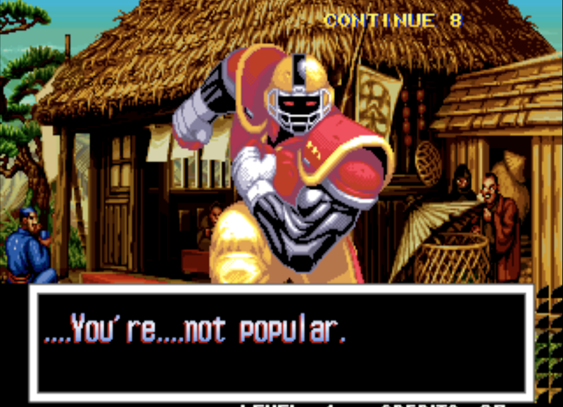 Illustration for article titled The Best Part of Fighting Games? The Stupid Quotes.